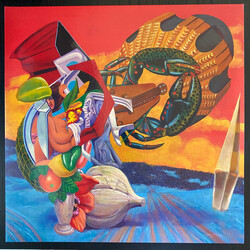 Mars Volta Octahedron (Red Transparent/Curacao Tansparent Vinyl) Vinyl LP