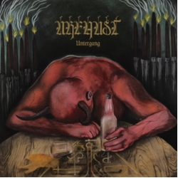 Urfaust Untergang DARK GREEN MARBLED VINYL LP