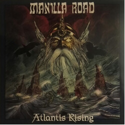 Manilla Road Atlantis Rising SPLATTER VINYL LP