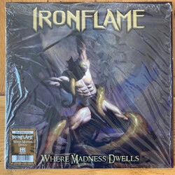 Ironflame Where Madness Dwells SPLATTER VINYL LP