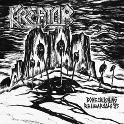 Kreator Bonecrushing Rehearsals 1985 BONE VINYL LP + CD