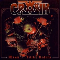 Crank Mean Filth Riders RED VINYL LP