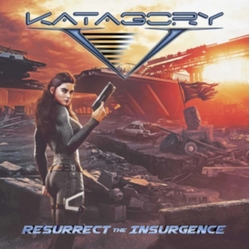 Katagory V Resurrect The Insurgence NEON ORANGE VINYL LP