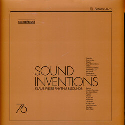 Klaus Weiss Rhythm And Sounds Sound Inventions Vinyl LP