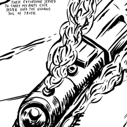 Raymond Pettibon / Oliver Augst To-Day VINYL 7INCH