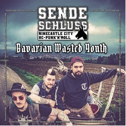 Sendeschluss Bavarian Wasted Youth Ep BLUE WHITE VINYL +BOOKLET VINYL 12INCH