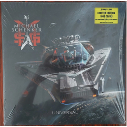 Michael Schenker Group Universal RED WHITE BLACK MARBLED VINYL INDIE VINYL LP
