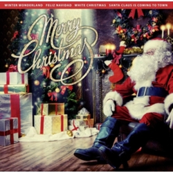 Various Artists Merry Christmas (Santa) (Red Vinyl) Vinyl LP