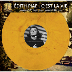 Edith Piaf Cest La Vie MARBLED VINYL LP