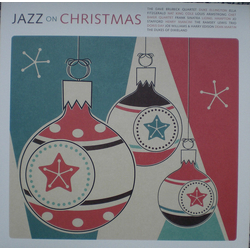 Various Artists Jazz On Christmas CRYSTAL CLEAR VINYL LP