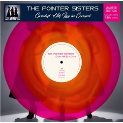 Pointer Sisters Greatest Hits Live In Concert COLOUR IN COLOUR VINYL LP