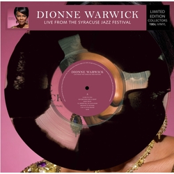 Dionne Warwick Live From The Syracuse Jazz Festival COLOUR IN COLOUR VINYL LP