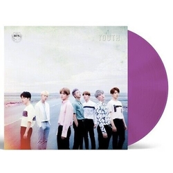 Bts Youth CLEAR PURPLE VINYL LP