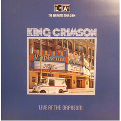 King Crimson Live At Orpheum JAPANESE IMPORT VINYL LP
