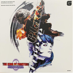 Snk Neo Sound Orchestra The King Of Fighters 2000 - The Definitive Soundtrack BLUE RED VINYL LP