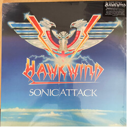 Hawkwind Sonic Attack 40TH ANNIVERSARY BLUE VINYL LP + 7INCH
