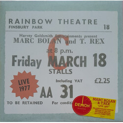 Marc Bolan / T. Rex Live 1977 - 40th Anniversary Edition Vinyl 2 LP