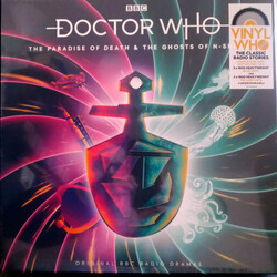 Original Cast Recording Doctor Who: The Paradise Of Death & The Ghosts Of N-Space (Blue/Yellow Vinyl) Vinyl LP