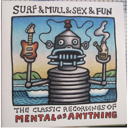 Mental As Anything Surf & Mull & Sex & Fun (Red/White Vinyl) Vinyl LP