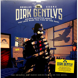 Douglas Adams Dirk Gently: The Long Dark Tea-Time Of The Soul RED BLUE YELLOW VINYL LP