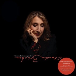 Claudia Brucken Night Mirror DARK CHERRY VINYL LP