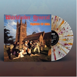 Witchfinder General Friends Of Hell (Clear/Red/Orange/White Splatter Vinyl) Vinyl LP