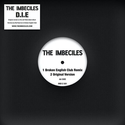 Imbeciles D.I.E. Remixes RED RACKEM BROKEN ENGLISH CLUB REMIXES VINYL 12INCH