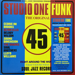 Soul Jazz Records Presents Studio One Funk (Red Vinyl) Vinyl LP