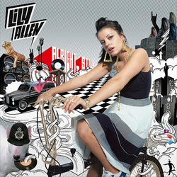 Lily Allen Alright Still CRYSTAL CLEAR VINYL LP