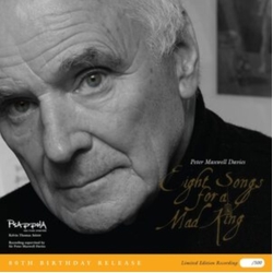 Psappha Peter Maxwell Davies: Eight Songs For A Mad King VINYL LP