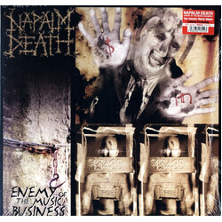 Napalm Death Enemy Of The Music Bsiness (Red Vinyl) Vinyl LP