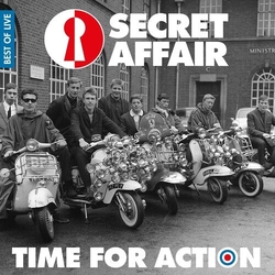 Secret Affair Time For Action - Best Of Live WHITE VINYL LP