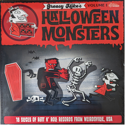 Various Artists Greasy Mikes Halloween Monsters Vinyl LP