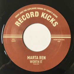 Marta Ren Worth It / Instrumental Vinyl 7"