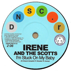 Irene & The Scotts & The Chantels Im Stuck On My Baby Vinyl 7"