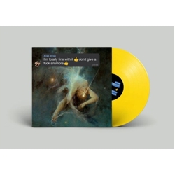 Arab Strap Im Totally Fine With It Dont Give A Fuck Anymore EMOJI YELLOW VINYL INDIES VINYL LP