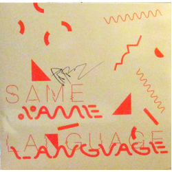 Tim Burgess & Peter Gordon Same Language. Different Worlds (Clear Vinyl) Vinyl LP