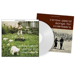 Snow Patrol Songs For Polar Bears 25Th Anniversary WHITE CLEAR SPLATTER VINYL LP