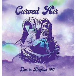 Curved Air Live In Belgium 1971 LILAC VINYL LP