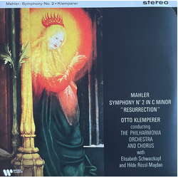 Philharmonia Orchestra / Otto Klemperer Mahler: Symphony No. 2 VINYL LP