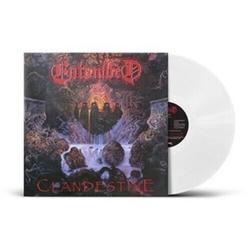 Entombed Clandestine WHITE VINYL PHD EXCLUSIVE VINYL LP