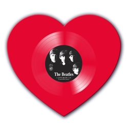 Beatles Love Me Do (Heart Shaped Vinyl) Vinyl LP