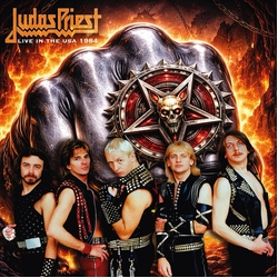 Judas Priest Live In The Usa 1984. Fm Radio Broadcast ORANGE VINYL LP