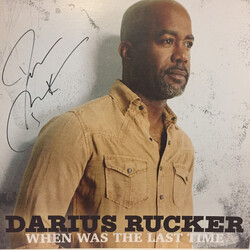 Darius Rucker When Was The Last Time Vinyl LP