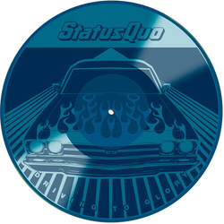 Status Quo Driving To Glory LIMITED BLUE ETCHED VINYL LP