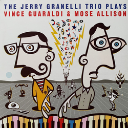 Jerry Granelli Trio The Jerry Granelli Trio Plays Vince Guaraldi And Mose Allison BLUE VINYL LP