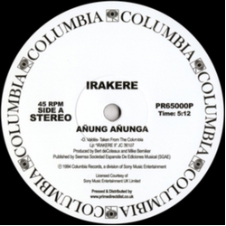 Irakere Anung Anunga / Baila Mi Ritmo VINYL 12INCH