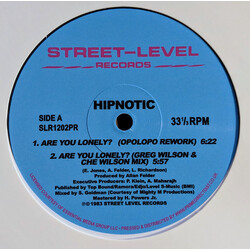 Hipnotic Are You Lonely Remixes Vinyl 12"