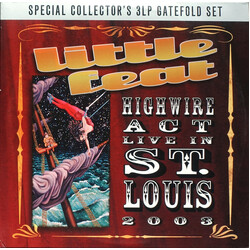 Little Feat Highwire Act Live In St. Louis 2003 Vinyl 3 LP