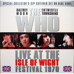 Who Isle Of Wight Festival 1970 (Blue Vinyl) Vinyl LP